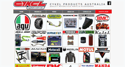 Desktop Screenshot of cykel.com.au